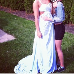 Light Blue Prom Dress